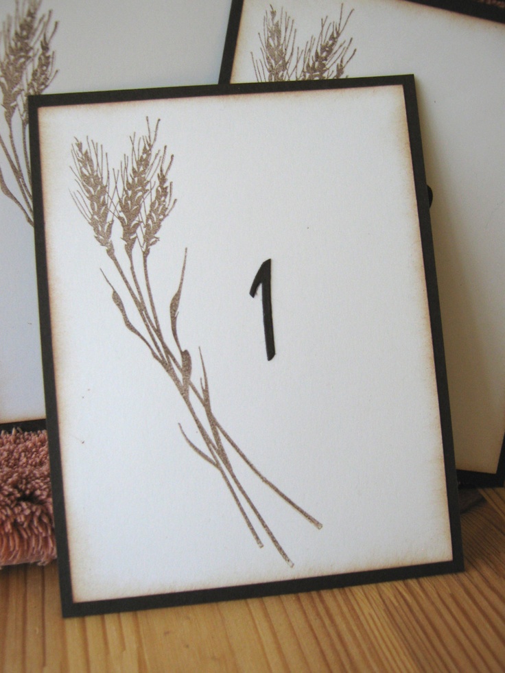 A fall card with wheat is a gorgeous rustic decoration you can easily print anytime