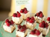 mini raspberry cheesecakes topepd with fresh berries are amazing, delicious and not too sweet