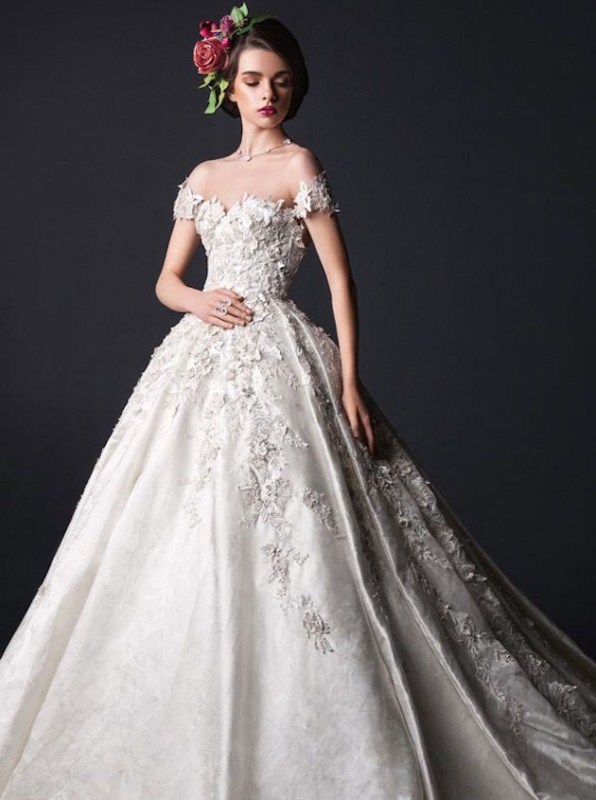 Picture Of divine and luxurious rami al ali wedding dresses collection  11