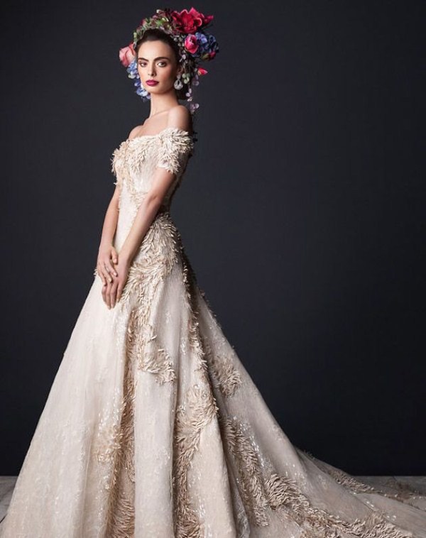 Picture Of divine and luxurious rami al ali wedding dresses collection  12