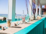 Diy Beach Wedding In Coral And Turquoise