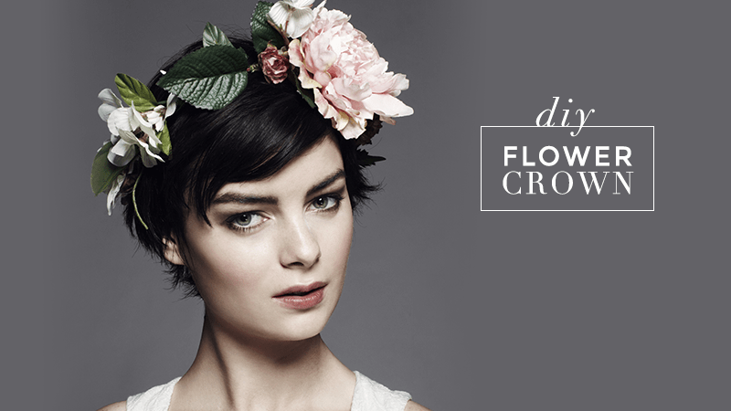 DIY Chic Flower Crown