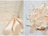 Diy Beautiful Lace Bridal Sash