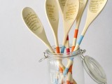 Diy Colorful Spoons As Funny Guestbook Alternative