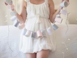 Diy Dixie Cup Garland For Your Wedding Or Bachelorette Party