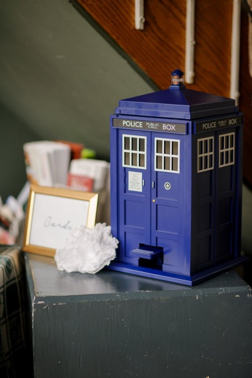 DIY Doctor Who Wedding With Attention To Detail