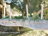 Diy Driftwood Candelabra For A Rustic Wedding