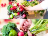 Diy Fruit And Vegetable Bouquet For A Rustic Wedding