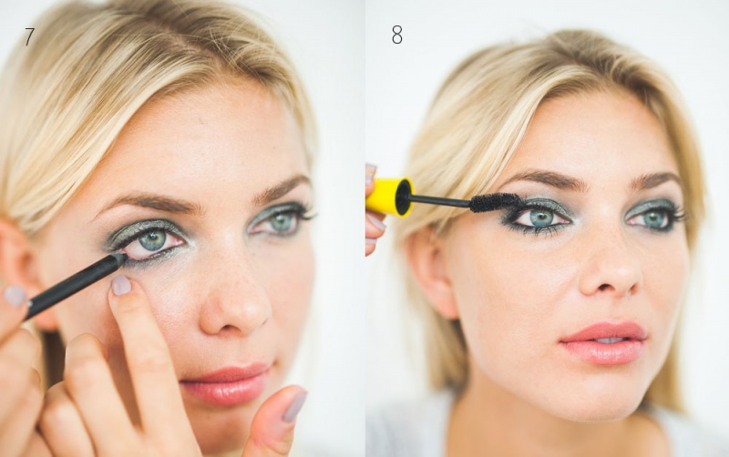 Diy grey smokey eye makeup for brides  5