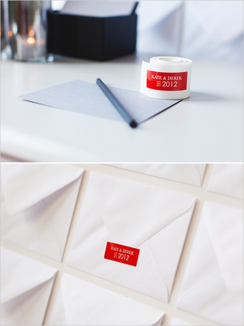 DIY Love Note Envelope Wall For Wedding Reception Decor
