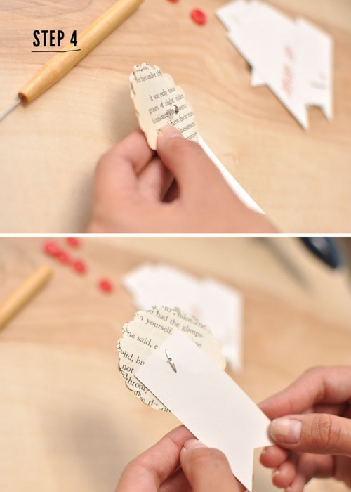 Diy Paper Flower Ribbons For Guest Favors