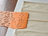 Diy Personalized Napkins To Show Your Guests’ Names