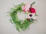 Diy Silk Flower Wreath For Wedidng Backdrops
