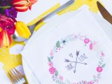 diy-true-love-flower-napkin-for-wedding-decor-1