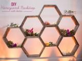 honeycomb backdrop
