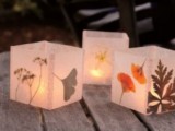 Diy Wedding Wax Paper Lanterns