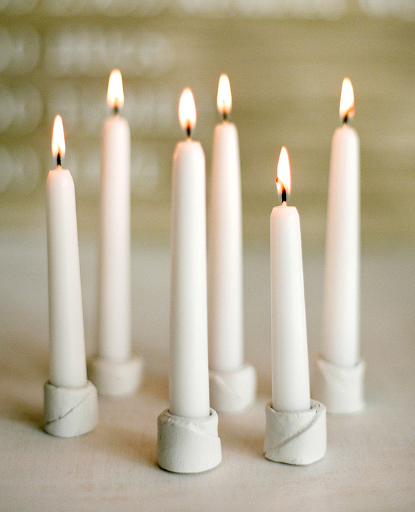 unique candle holders for weddings