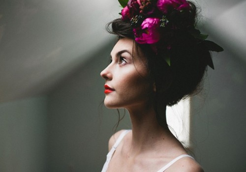 Dramatic Floral Headpieces By Tinge Floral Design