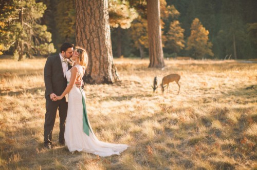 Dreamy Yosemite Elopement With Fresh Green Touches