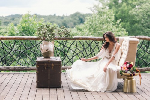 Earthy And Elegant Fall Wedding Inspiration