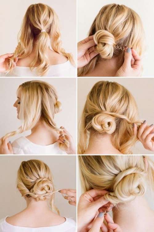 Easy And Beautiful Diy Low Bun Hairstyle