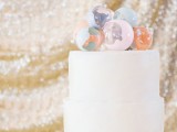 DIY Pastel Ornament Cake Topper