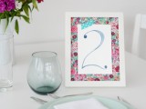 Easy And Pretty Diy Watercolor Table Numbers