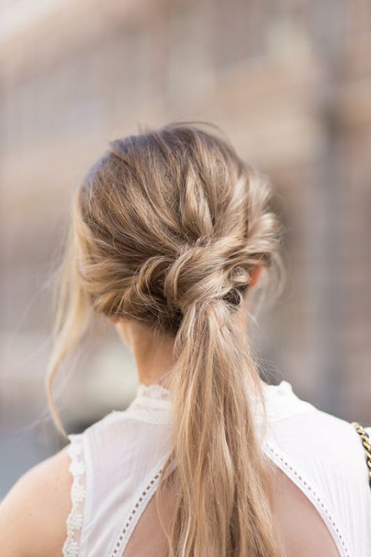Easy and romantic bridesmaids' hairstyles ideas  23
