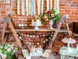 Eclectic Rustic And Glam Dessert Table Inspiration