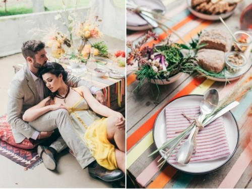 Eclectic Tuscany Meets Africa Wedding Inspirational Shoot