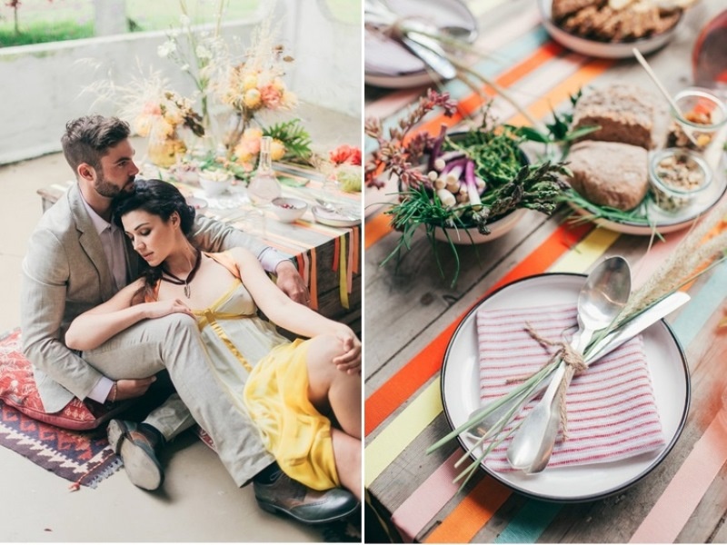 Eclectic tuscany meets africa wedding inspirational shoot  6