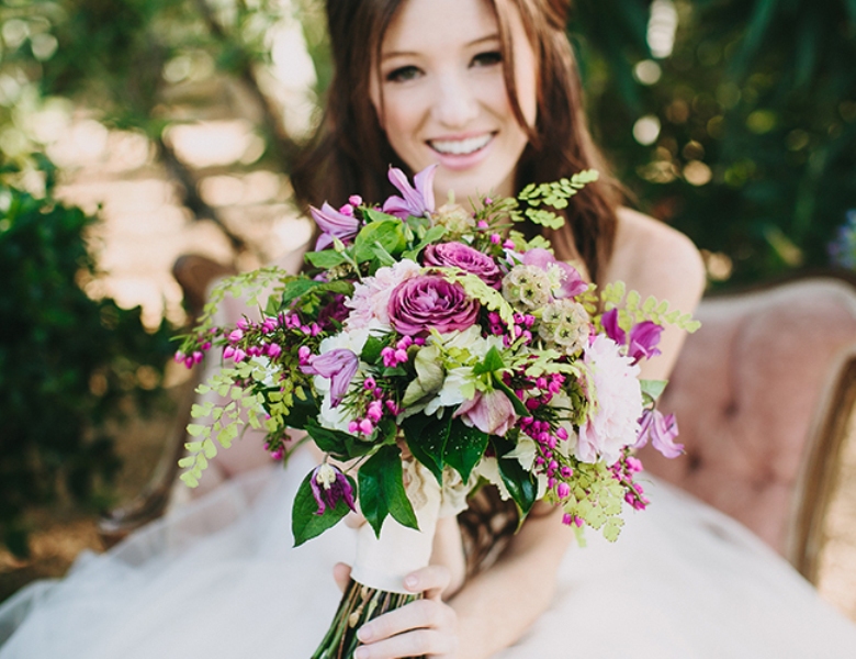 Eclectic vintage and rustic garden wedding inspiration  11