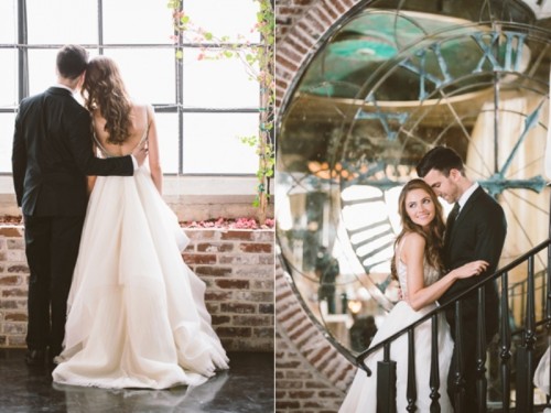 Eclectic Wedding Inspiration With An Industrial And Art Deco Feel