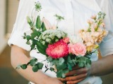 Edgy Black And Blush Pink Alternative Wedding Inspiration