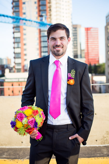 Picture Of elegant and stylish neon themed wedding shoot  21