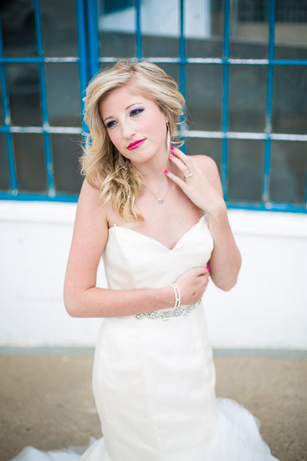 Picture Of elegant and stylish neon themed wedding shoot  4
