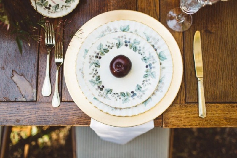 Picture Of elegant rustic outdoor fall wedding styled shoot  2