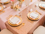 Elegant Shiny Gold Wedding Inspiration