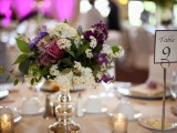 Elegant Wedding With Bold Plum Touches