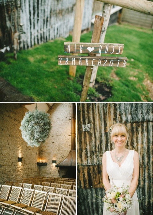 Elegant Wedding With Hints Of Navy And Polka Dots