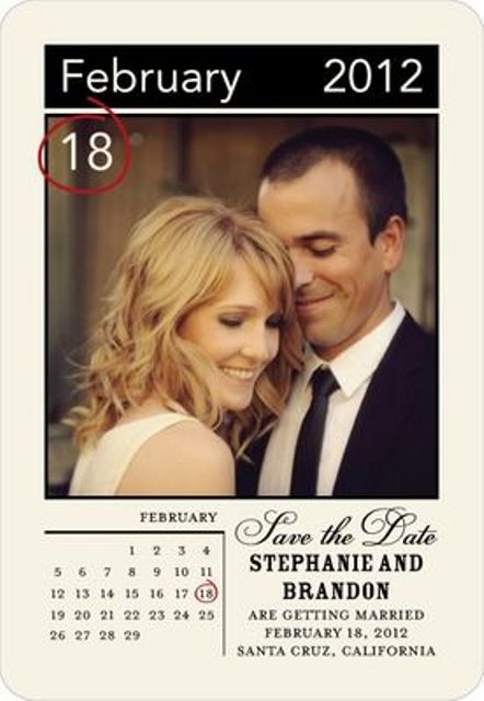 a black and white save the date with a calendar and numbers is a stylish and cool idea for a modern wedding, especially in black and white