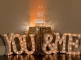 marquee letters are perfect for wedding decor