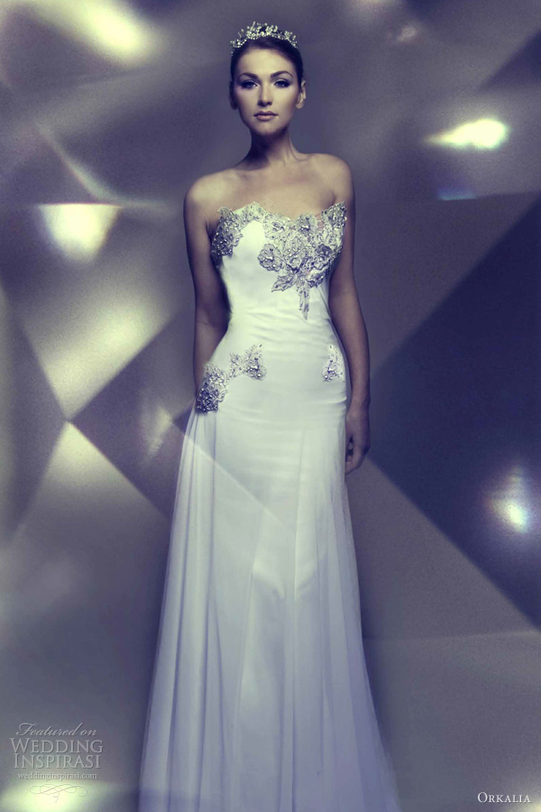 Exquisite Orkali 2013 Couture Wedding Dresses