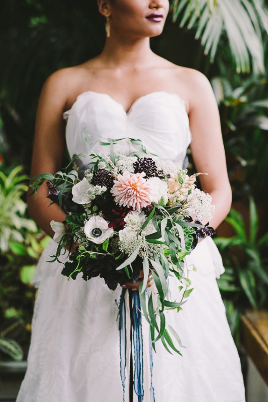 Picture Of extraordinary and unique mosaic themed garden wedding inspiration  10