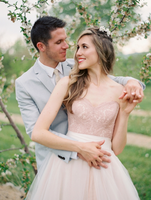 Fanciful Outdoor Wedding Inspiration In Ladylike Pink Hues