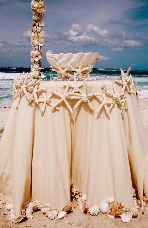 Fashionable Beach Wedding Inspiration