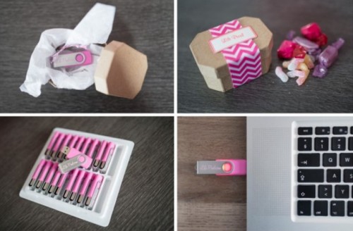 Creative Wedding Favors: Flash Drives From USB Memory Direct