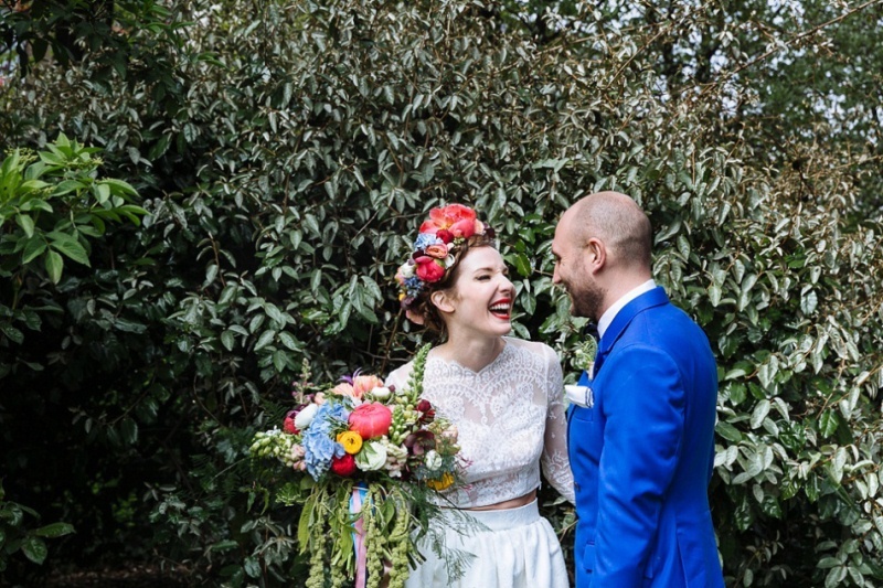 Fun and colorful frida kahlo inspired wedding in london  14