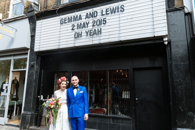 Fun and colorful frida kahlo inspired wedding in london  16