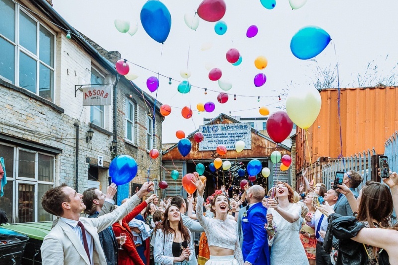 Fun and colorful frida kahlo inspired wedding in london  2